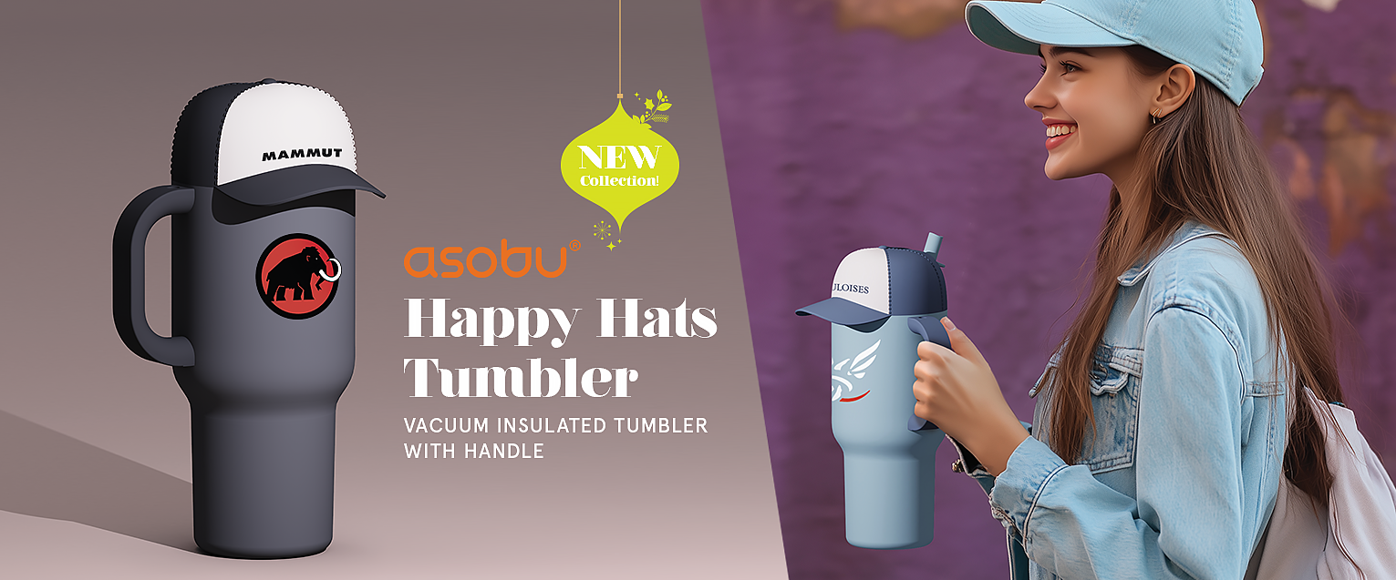 ASOBU HAPPY HATS TUMBLER - SM85